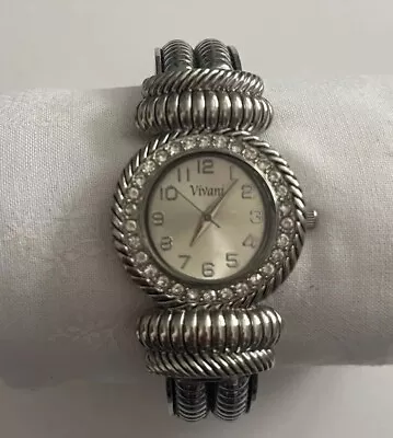 Fashion Cuff Bracelet Bangle Watch Vivani • $5.99