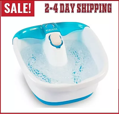 X Large FeetFoot Spa Bath Massager Heat Soaker Massage Bubble Roller Deep Soak • $29.99