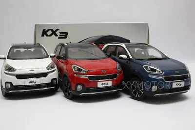 $104.40 • Buy 1/18 Kia Kx3 KIA KX3 Car Model Alloy Diecast Mini Vehicles Toy Red:White Color