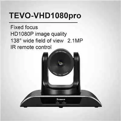 Tenveo Conference Room Camera Full HD 1080p USB Video Wide Angle Pan Tilt Webcam • $198.92