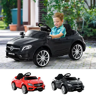 6V Licensed Mercedes Benz Kids Ride On Car Headlight Music Remote Control • £114.99