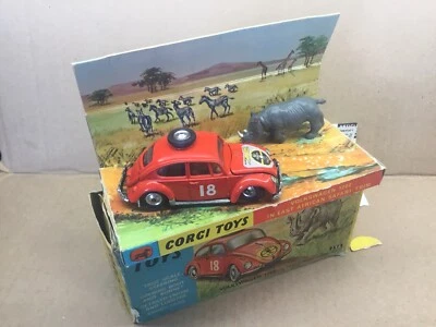 £29.99 • Buy Corgi 256 East African Safari With VW Beetle