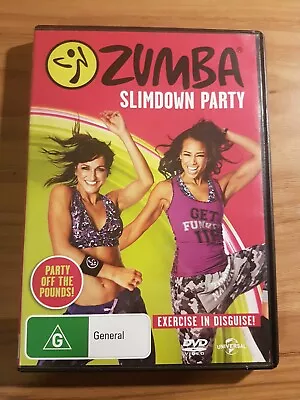 Zumba Slimdown Party (DVD 2016) LN • $11.92