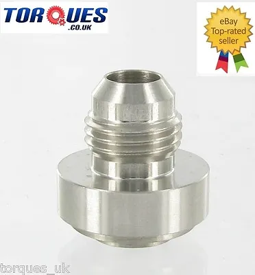 £5.99 • Buy AN -6 (AN6) Male Stainless Steel Weld On Fitting / Bung