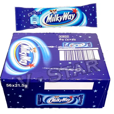 Milky Way Chocolate 56 X 21.5g Chocolate Bars Full Box • £29.95