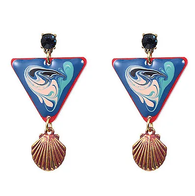 MARNI H&M   Triangle Shell  Earring Set • $12.99