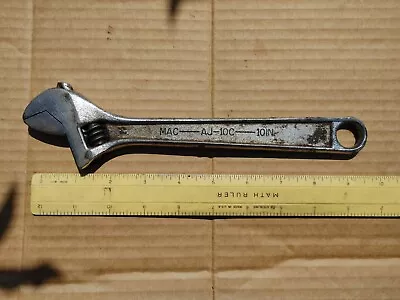 Vintage Mac Tools AJ-12C Adjustable Wrench 12 Inch Made In USA • $17.99