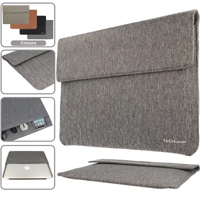 £14.95 • Buy Luxury Tweed Effect Envelope Sleeve Case For MacBook Air 13 , MacBook Pro 13 