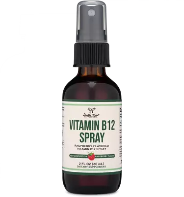 Double Wood - Vitamin B12 Spray - 375 X 500 Mcg Sprays • $31.95