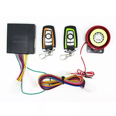 Motorcycle Security Alarm System Anti-theft Keyless Remote Control Engine Start • $21.99