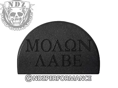 NDZ P2 Grip Plug For Glock GEN 1-3 26 27 33 39 Molon Labe Text • $13.29