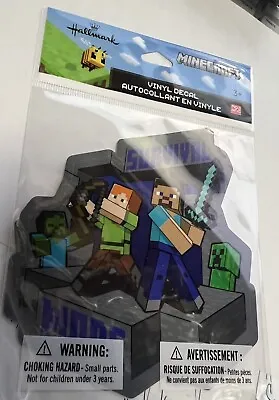 Minecraft  Vinyl Decal Sticker Waterproof Durable Removal 4 Inches • $3.11