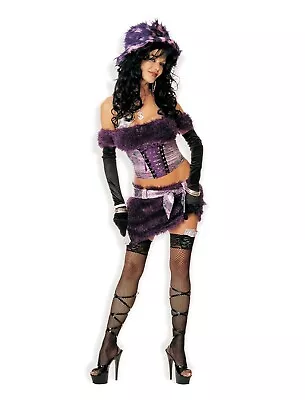 Shirley Of Hollywood Purple Pimpette Costume S/M Women Designer Fancy Dress • £35