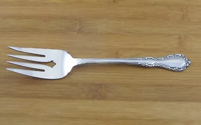 Oneida Stainless MANSION HALL Cold Meat Fork 8 3/8  VGC Deluxe 4 Tine Flatware • $10.95