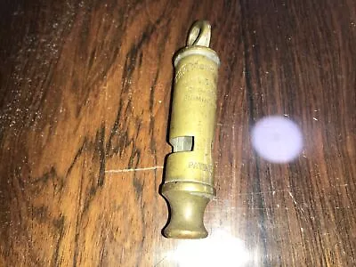 £21 • Buy The Metropolitan Police Whistle By J Hudson & Co Barr Street, Birmingham 
