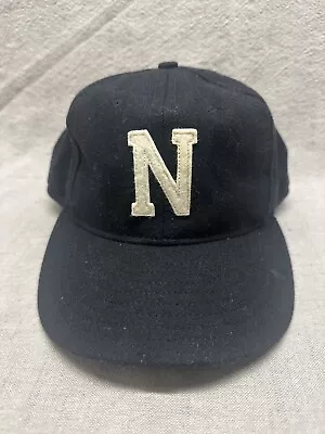 Ebbets Field Flannels Newark Bears Wool Black Cap Used • $40