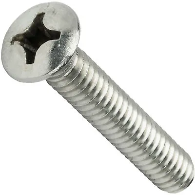 8-32 Phillips Oval Head Machine Screws Stainless Steel Countersunk All Sizes • $32.66
