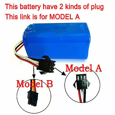 Battery For MyGenie 14.8V 2.2Ah Li-ion ZX1000 Robotic Vacumm Cleaner Type A Plug • $49.99