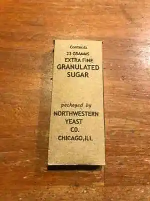 WWII US ArmyUSMC K-Ration 10-in 1 5-in 1  Compressed Sugar Box North Western • $4.99