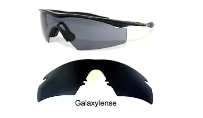 Galaxy Replacement Lens Oakley M Frame 2.0 Strike Industrial Black Polycarbonat • $7.15