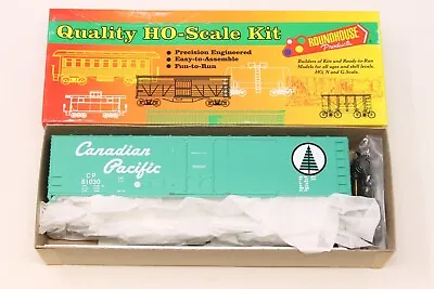 HO Roundhouse 1279 50' Plug Door Box Car Canadian Pacific CP 81030 Kit • $12.89