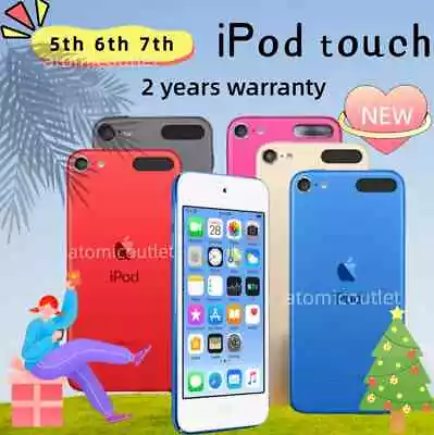 NEW Apple IPod Touch 5th 6th 7th 32 64 128 256GB MP4 Game Player All Color Lot • $76.99