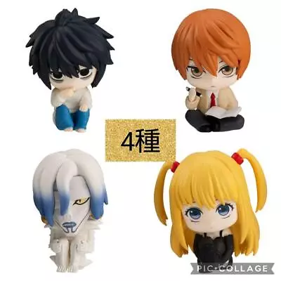 Death Note Figure Machibouke Light L Misa Amane Rem Set Lot Of 4 • $106.48