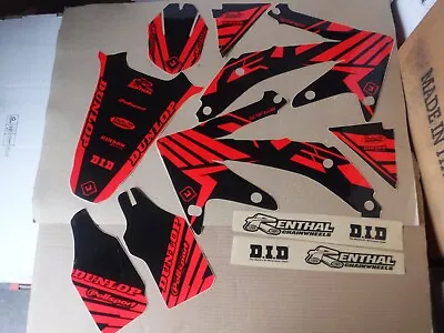 Flu Pts5  Factory Honda Team Graphics  Crf450r  Crf450 2005 2006 2007 2008 • $58.99