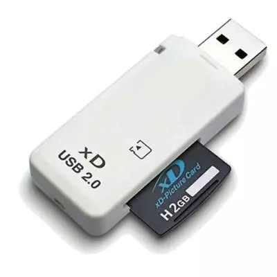 XD Picture Card Reader USB 2.0 Memory Adapter For Olympus Fuji Cameras • £4.99