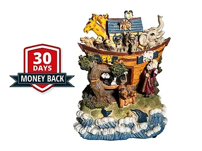 NOAH'S ARK MUSIC BOX  Raindrops Keep Falling On Your Head  (Needs Repair) • $25