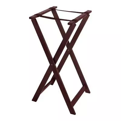 GET Enterprises - TSW-103 - 31 1/2 In Mahogany Tray Stand • $200.15