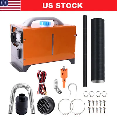 All In One LCD Thermostat Boat Motorhome Truck Trailer 5KW 12V Diesel Air Heater • $61.75