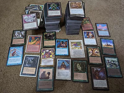 900+ Vintage Collection Magic The Gathering '93-03 Lot Old MTG NO DUPLICATES! B • $52