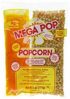 MEGA-POP 8 Oz. Corn Kit For 6 Oz Popper (36 Count) • $74.70
