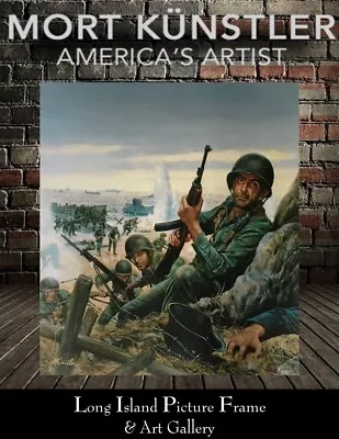 Mort Kunstler D-Day Signed & Numbered L/ED Giclee On Canvas • $695