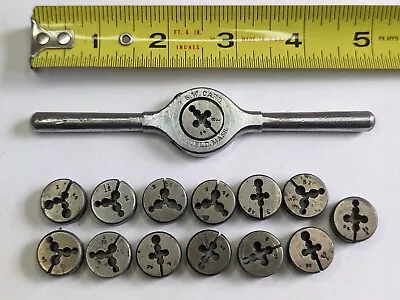 Vintage S.W. Card Die Set 5/8  ~ Machinist Tool • $40