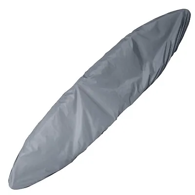 Professional Boat Cover Kayak Canoe Boat Waterproof UV Resistant Dust Silvery • £26.16