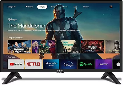 £99.99 • Buy Cello 24  Inch HD Ready LED Smart Android TV With Google Assistant And Freeview