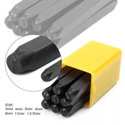 0-8 Number Punch Marking Stamping Tool Kit Set Hardened Steel Metal Craft US • $10.89