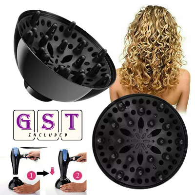 Hairdressing Salon Diffuser Tool Universal Blower Curly Hair Dryer Professional • $10.09