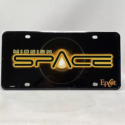 Epcot Mission Space Metal License Plate Walt Disney World Wall Car Wall Souvenir • $9.99