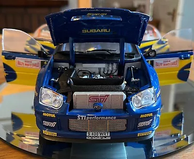 SunStar 1/18 Subaru Impreza WRC 2004  Rallye Monte Carlo Petter Solberg L@@K • £120