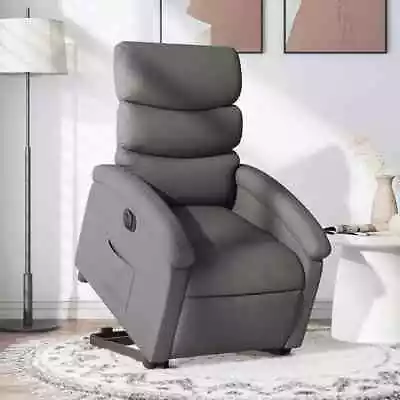 Stand Up Recliner Chair Power Lift Wingback Reclining Armchair Fabric VidaXL • $433.99