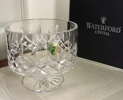 Waterford Crystal LISMORE SIMPLICITY 5  FOOTED BOWL  Made In Ireland NEW In BOX • $78.95