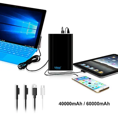£87.22 • Buy Lizone Surface Book 2 Laptop Pro Portable Charger External Battery Power Bank