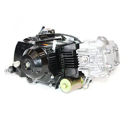 BT 125cc Kick Electric Start Semi-Auto 4 Gears Engine Motor PIT PRO Dirt Bike • $325.62