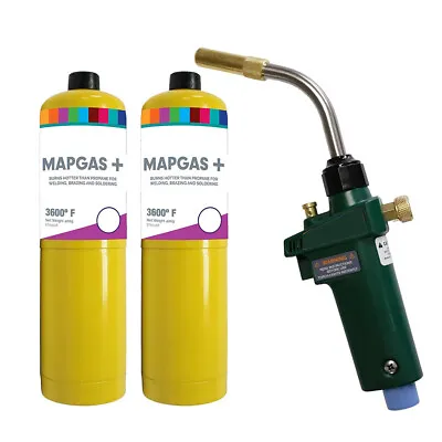 Blow Torch And Mapp Gas | Gas Blowtorch Map Gas Torch Propane Gas Torch Burner • £69.99