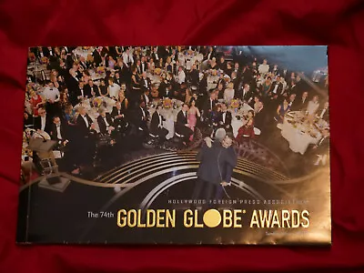 $18.13 • Buy 2017 GOLDEN GLOBES GLOBE AWARDS PROGRAM GREAT CONDITION 74th ANNUAL HFPA 1/8/17
