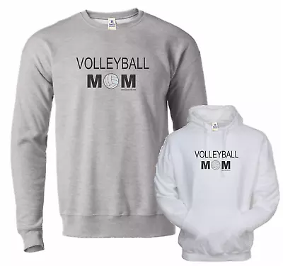 Volleyball Mom Mother HoneVille™ Hoodie Crewneck Sweatshirt • $26.96