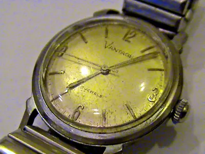 Vantage Watch Standard Time Co 17 Jewels Vintage Mid Century Watch Running • $19